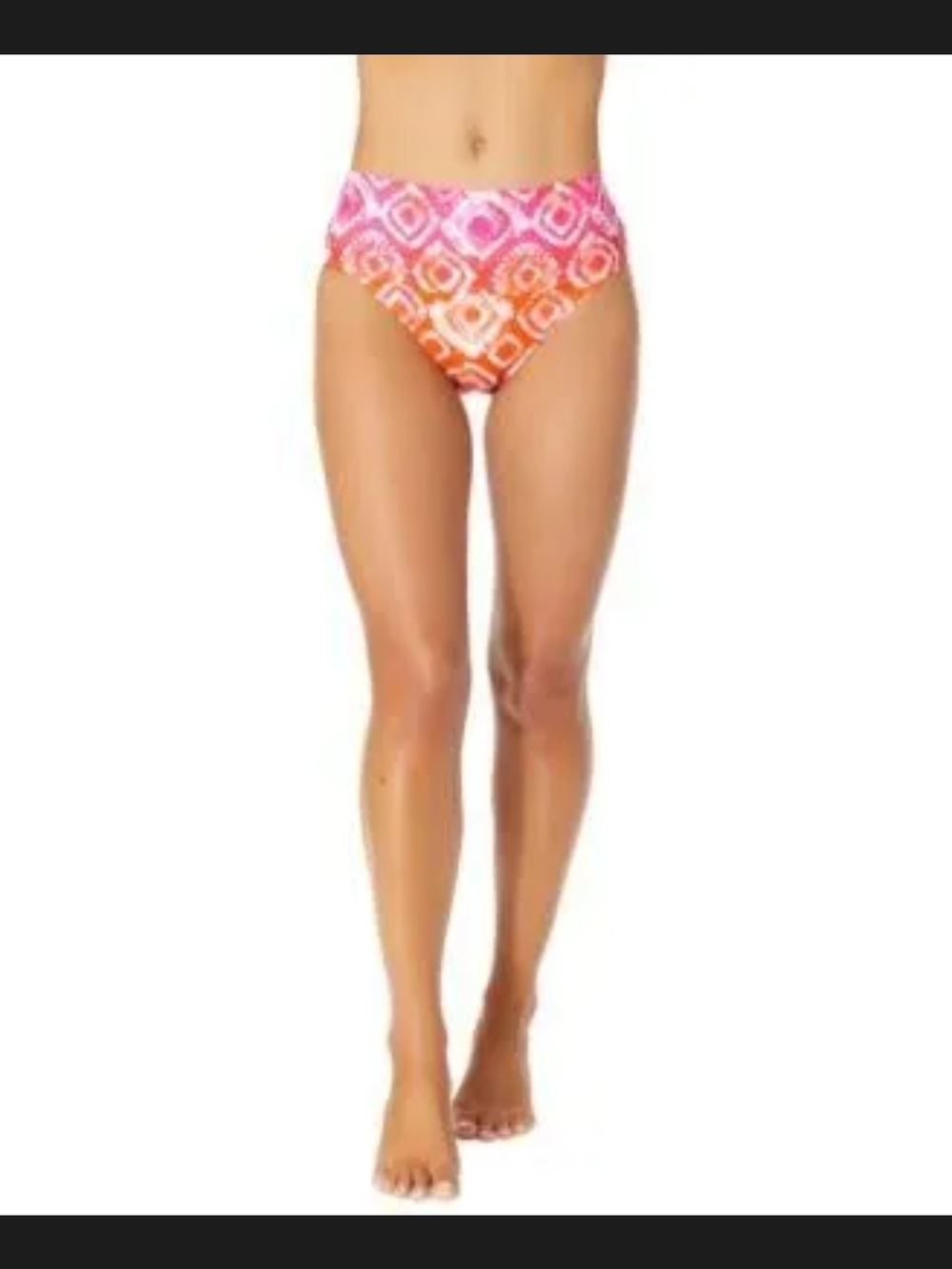 Anne Cole Collection Tie Dye Foulard Bikini Bottoms - Multi Color - Size Small